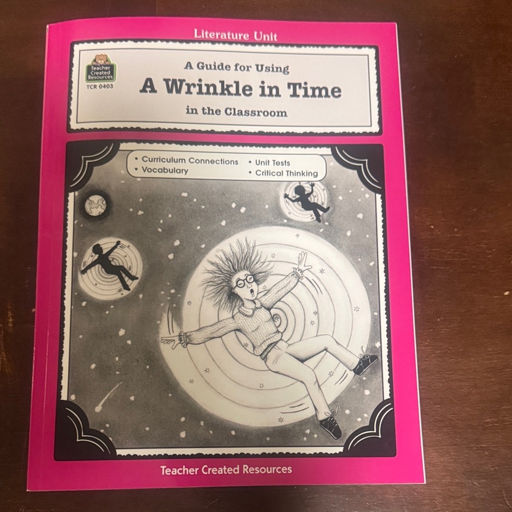 A Wrinkle in Time Teacher Guide Literature Unit Guide